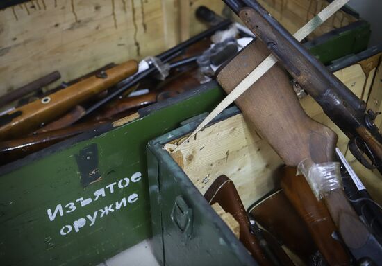 Russia Seized Weapons Destruction
