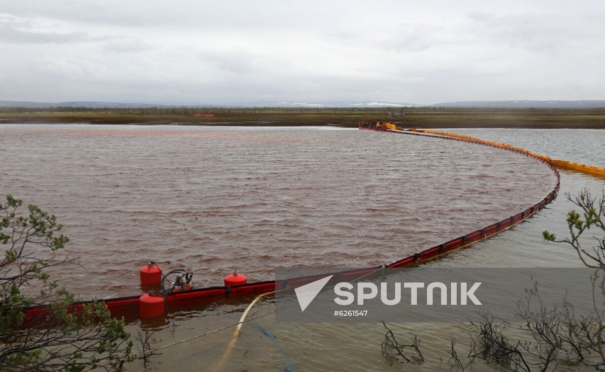 Russia Fuel Spill
