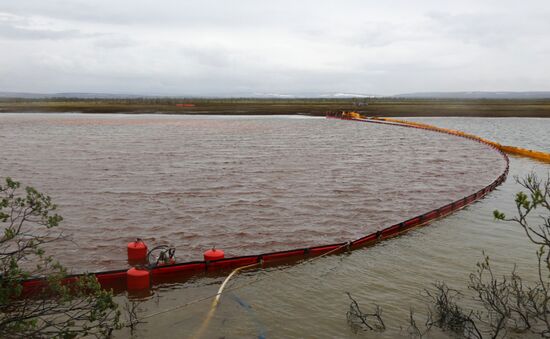 Russia Fuel Spill