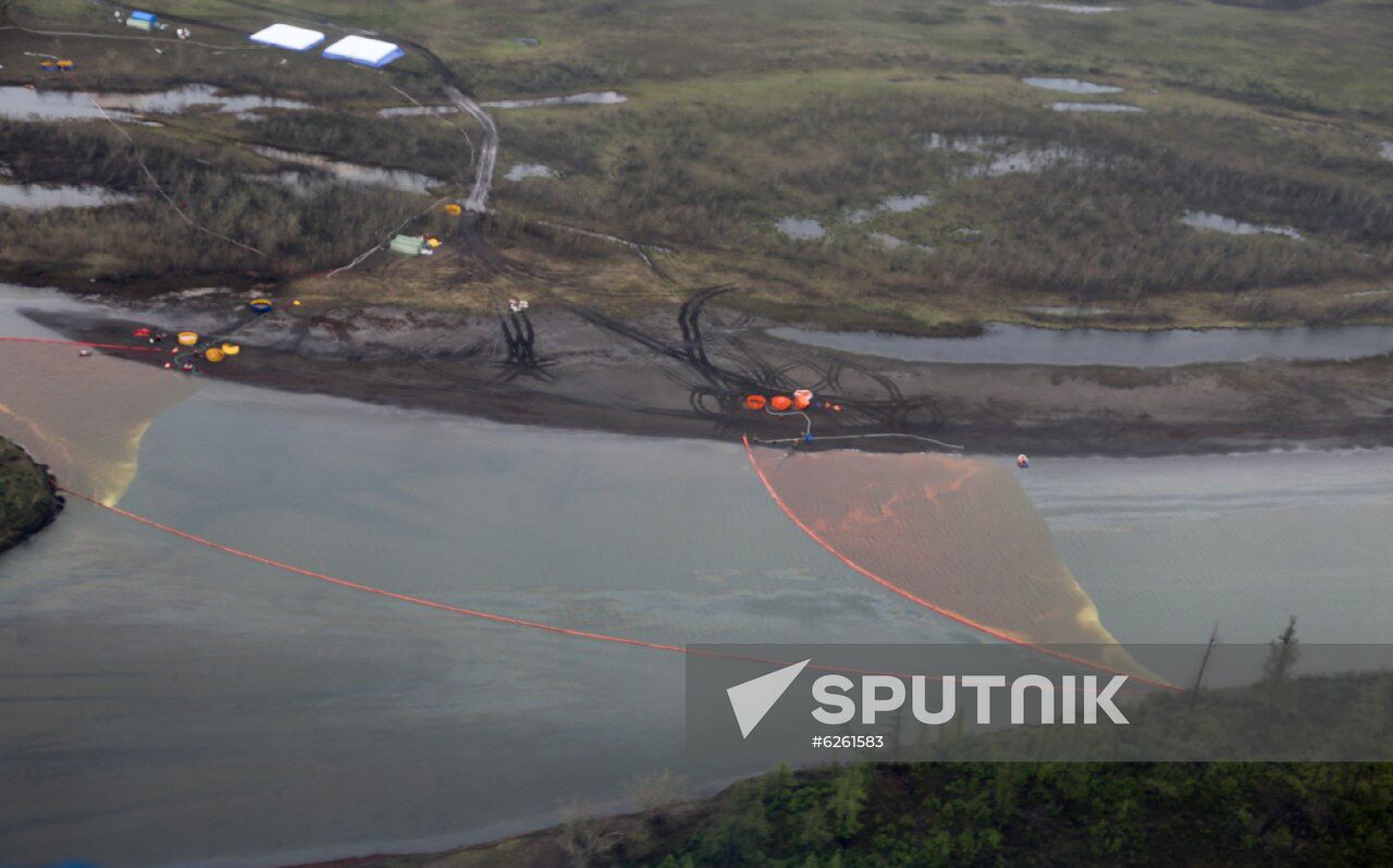 Russia Fuel Spill