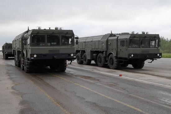 Russia WWII Victory Parade Rehearsal