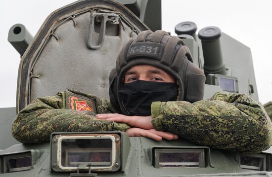 Russia WWII Victory Parade Rehearsal