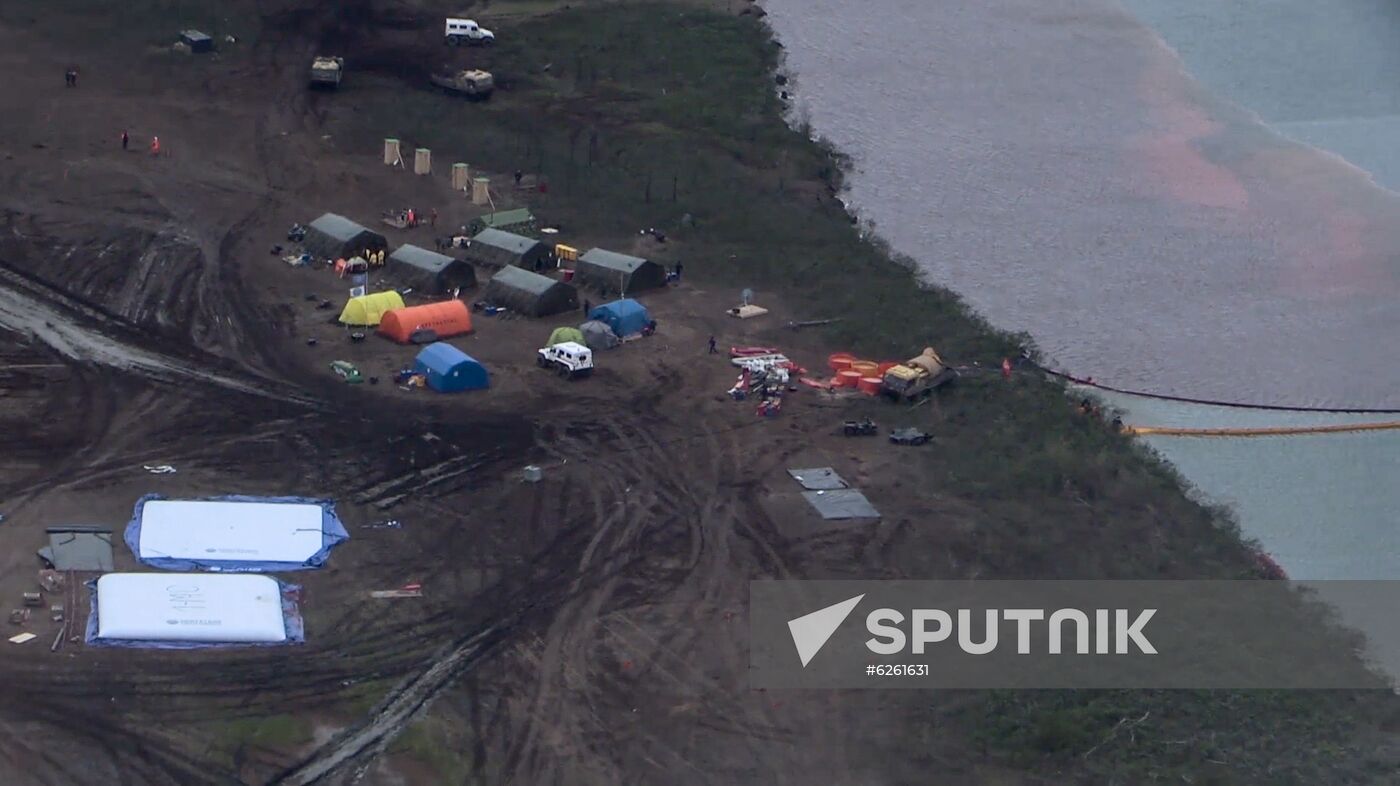 Russia Fuel Spill