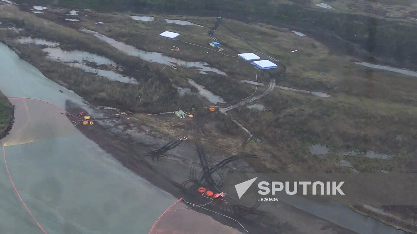 Russia Fuel Spill