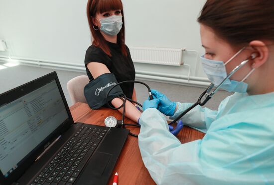 Russia Coronavirus Tests