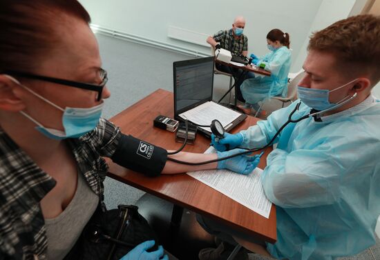 Russia Coronavirus Tests