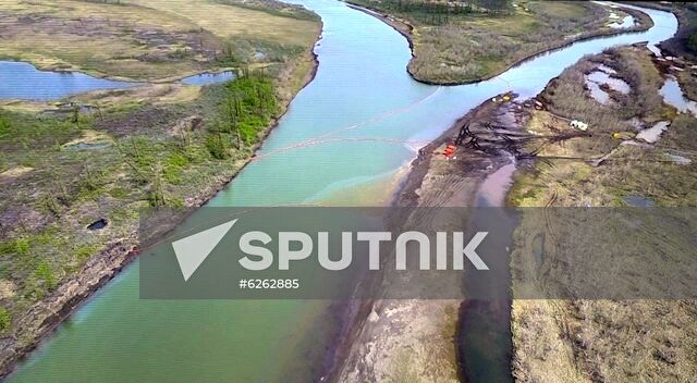Russia Fuel Spill