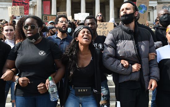 Britain George Floyd Protest