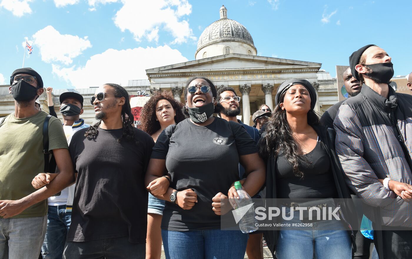 Britain George Floyd Protest
