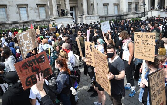 Britain George Floyd Protest
