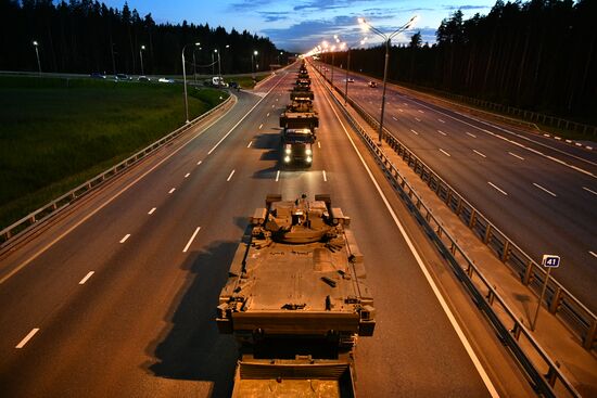 Russia Victory Day Preparation