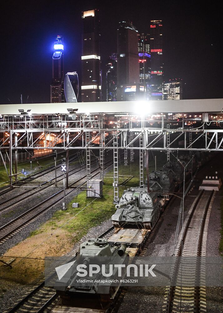 Russia Victory Day Preparation