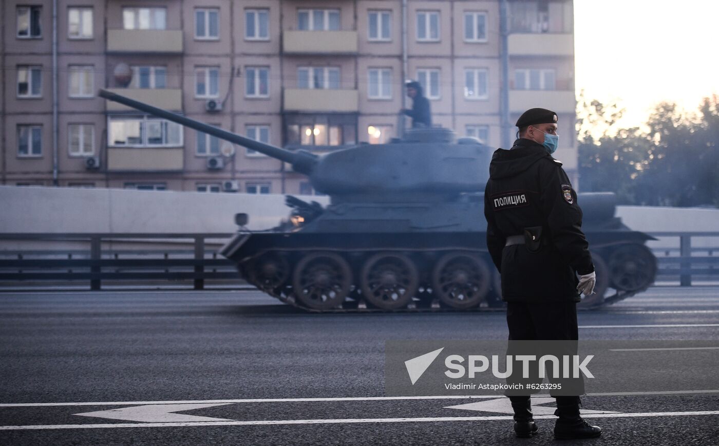 Russia Victory Day Preparation