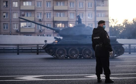 Russia Victory Day Preparation