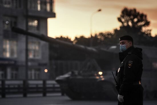 Russia Victory Day Preparation