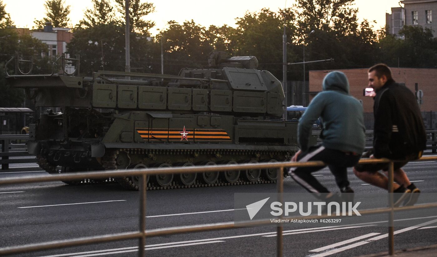 Russia Victory Day Preparation
