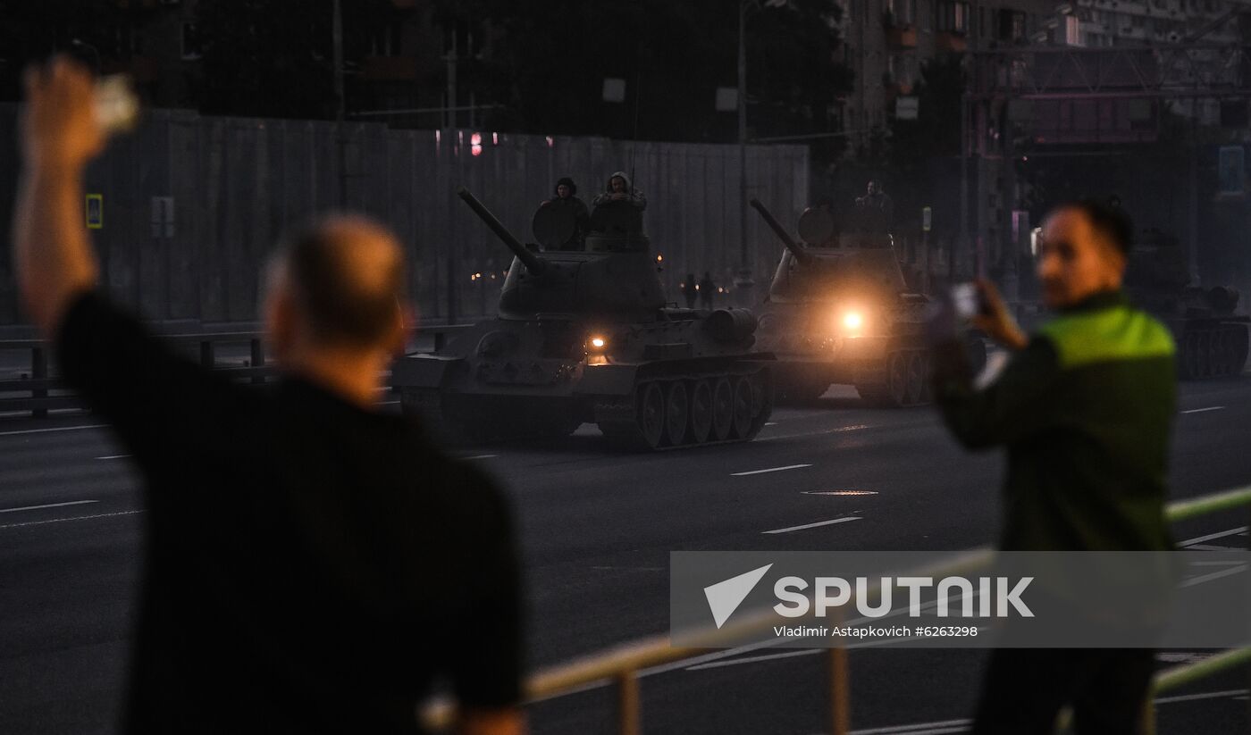 Russia Victory Day Preparation