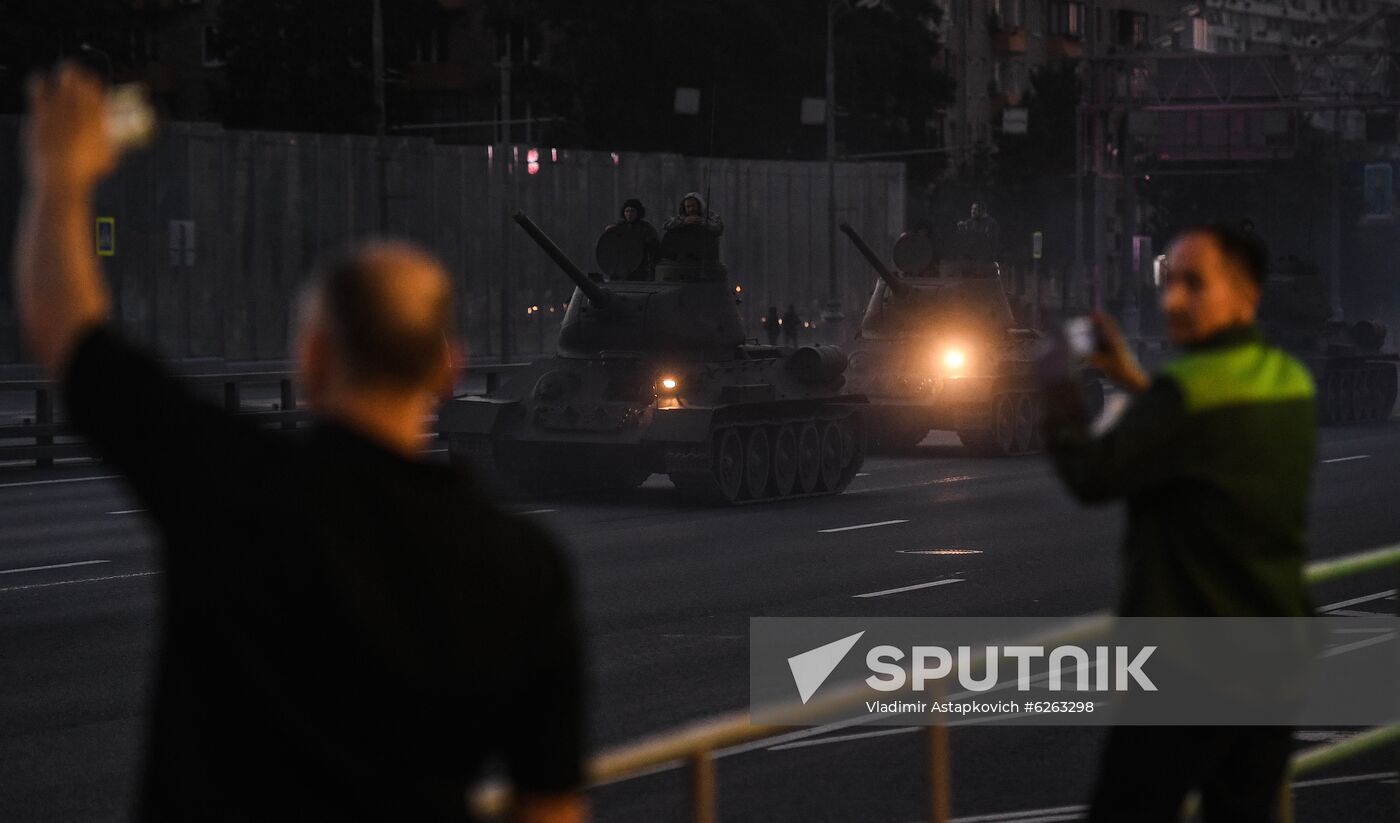 Russia Victory Day Preparation