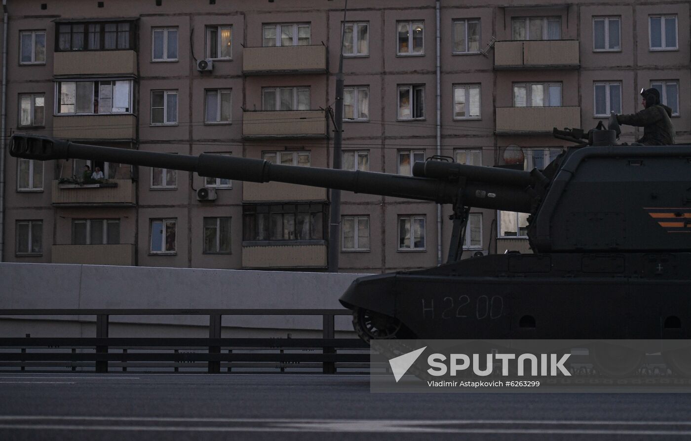 Russia Victory Day Preparation