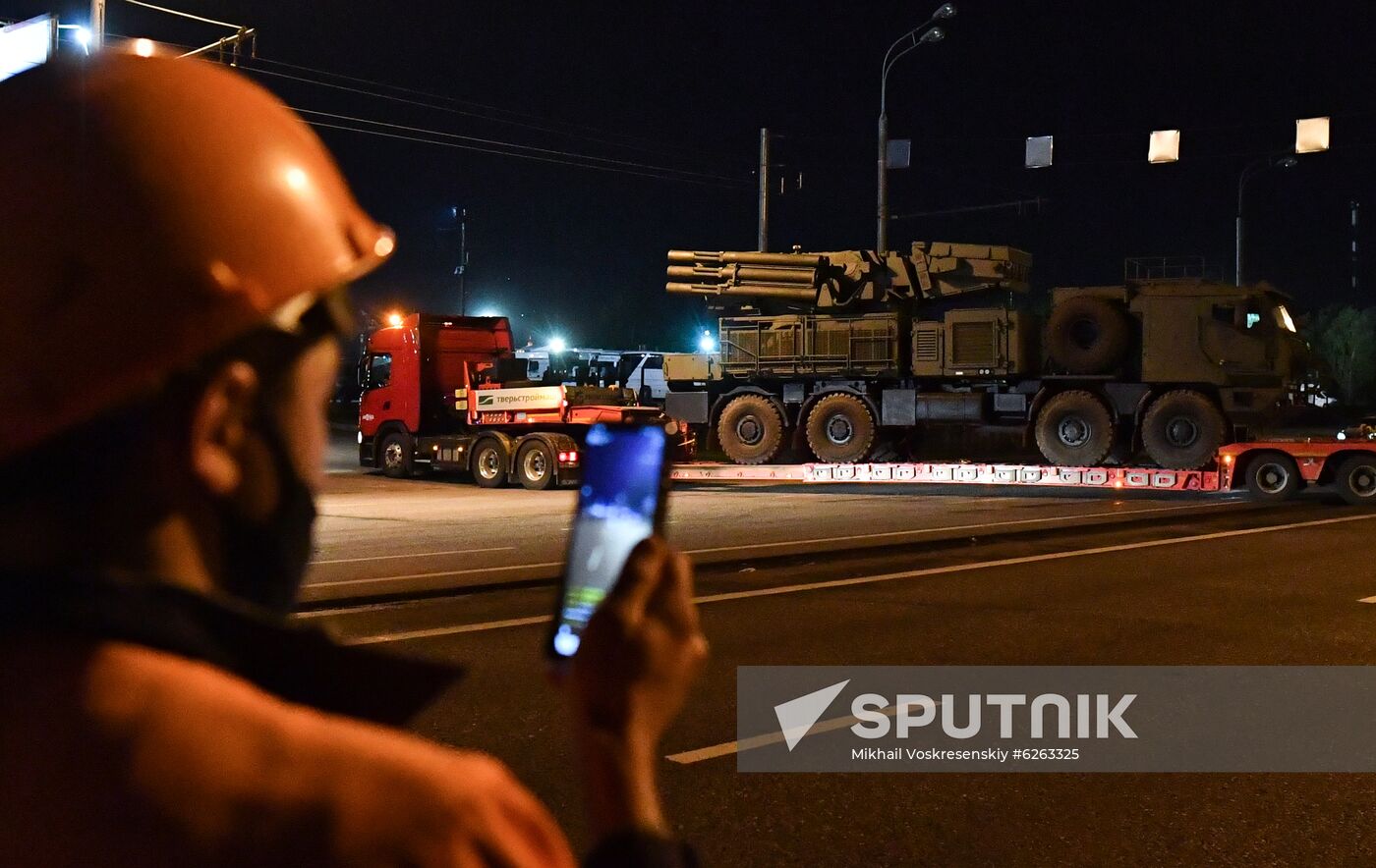 Russia Victory Day Preparation 