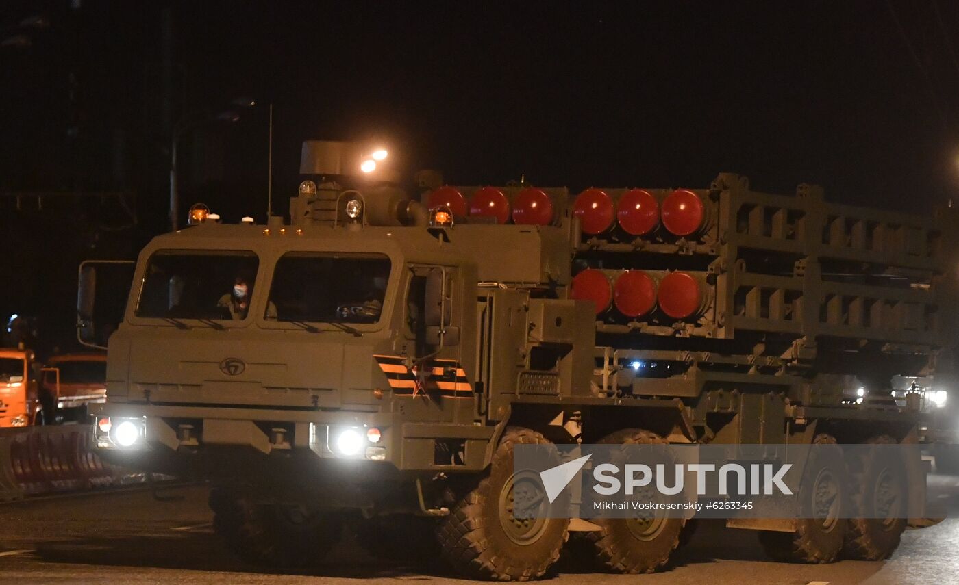 Russia Victory Day Preparation