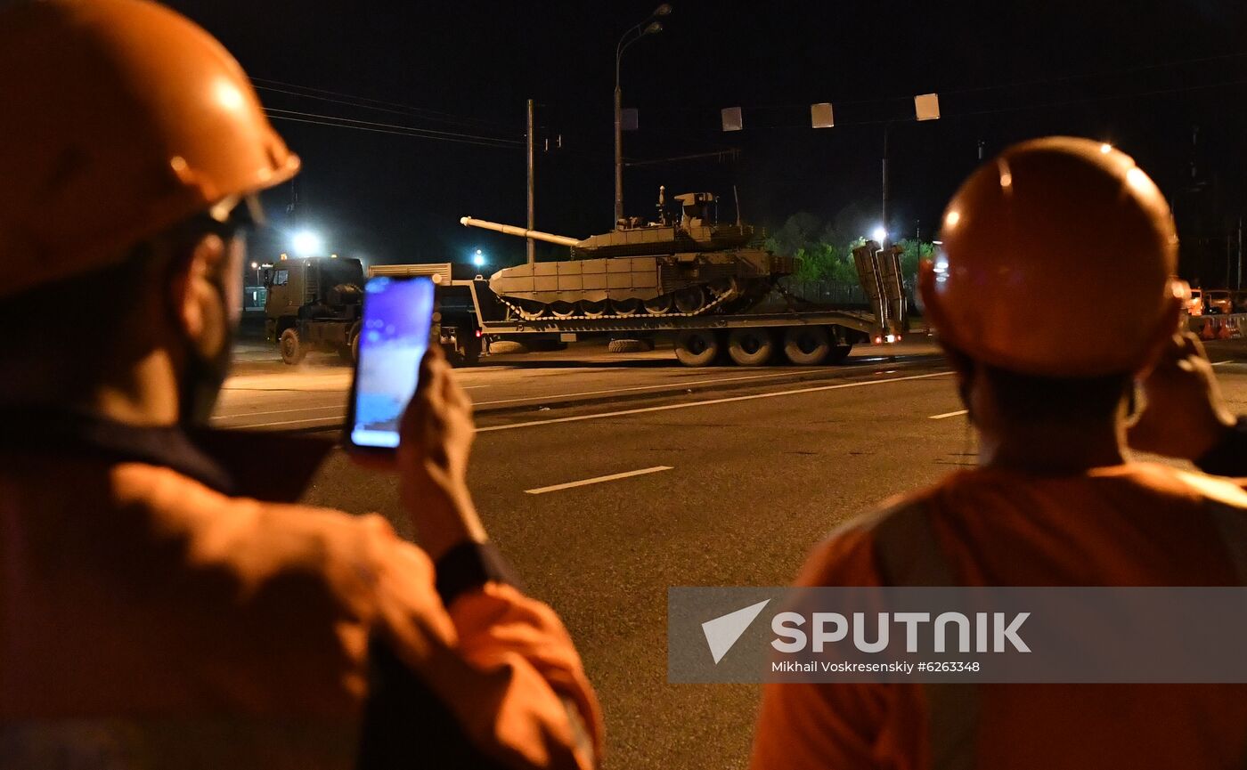 Russia Victory Day Preparation