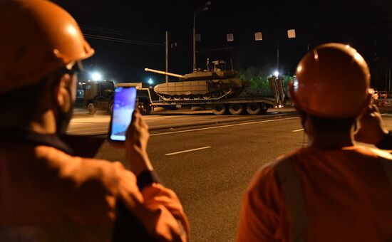 Russia Victory Day Preparation 