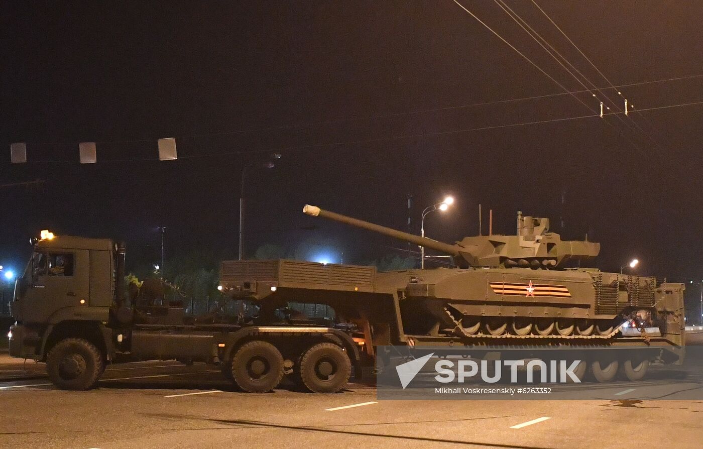 Russia Victory Day Preparation