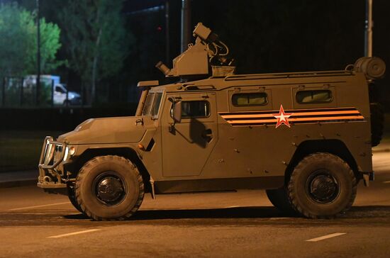 Russia Victory Day Preparation 