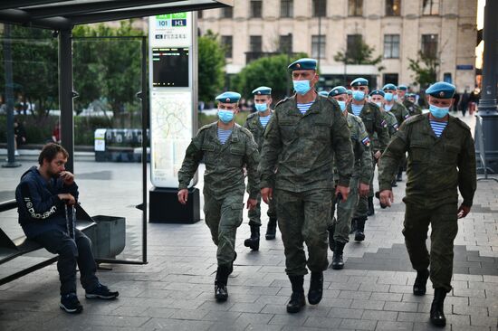 Russia Victory Day Preparation