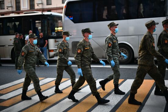Russia Victory Day Preparation