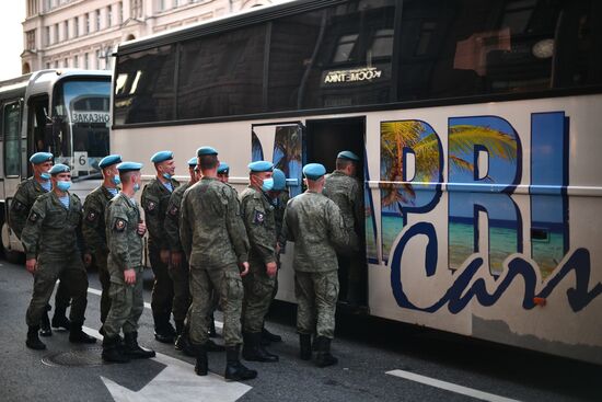 Russia Victory Day Preparation