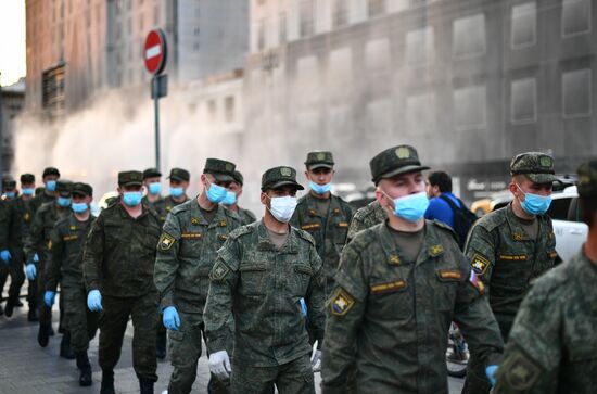 Russia Victory Day Preparation