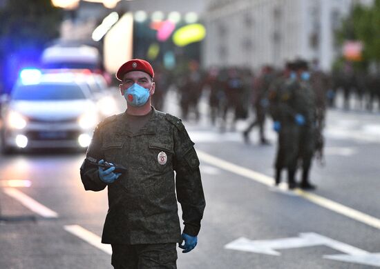 Russia Victory Day Preparation 
