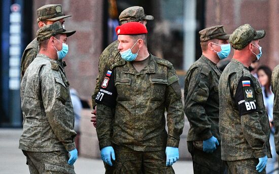 Russia Victory Day Preparation 
