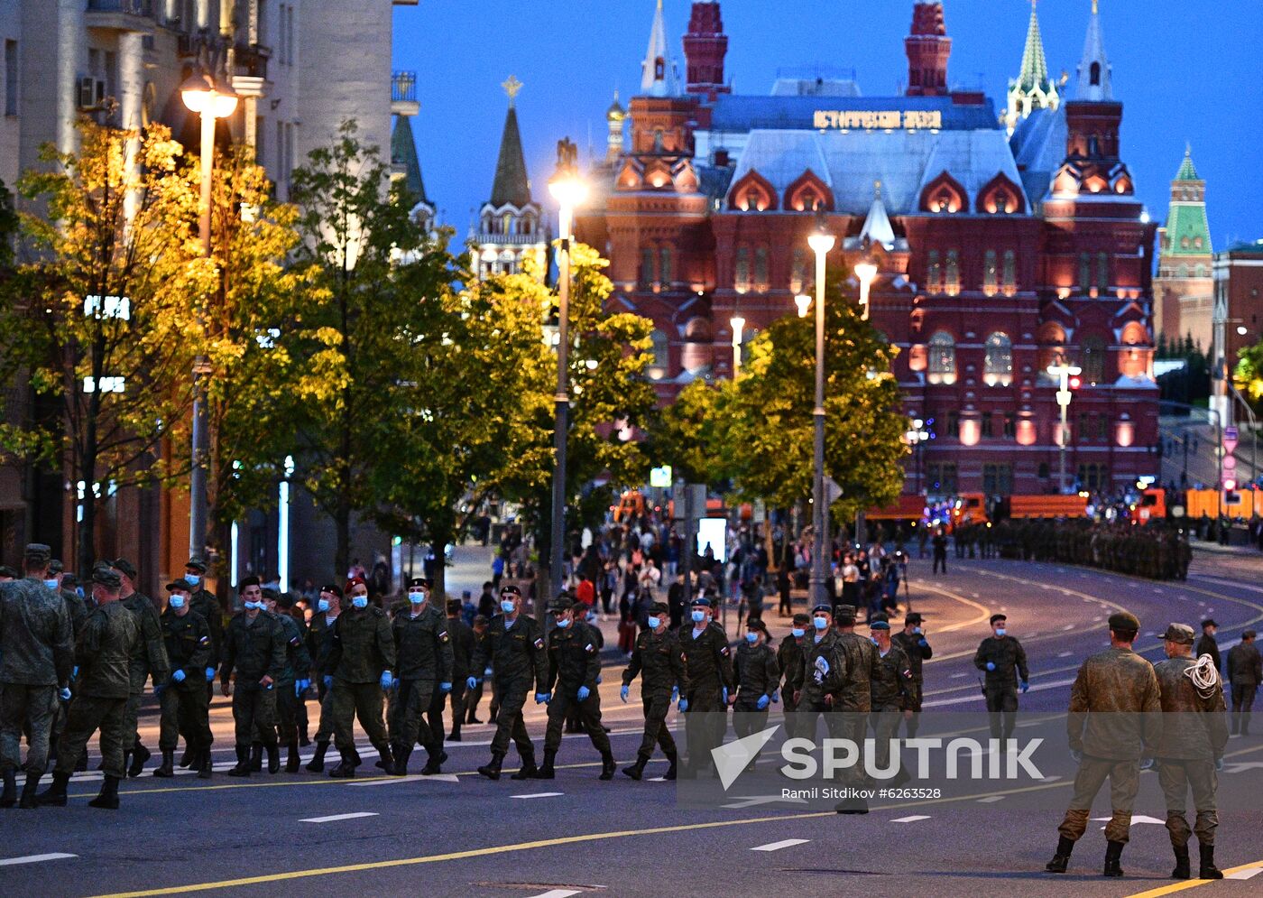 Russia Victory Day Preparation