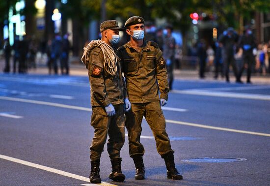 Russia Victory Day Preparation 