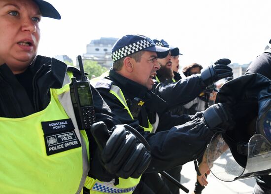 Britain George Floyd Protest 
