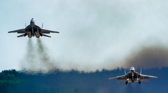 Russia WWII Victory Parade Rehearsal