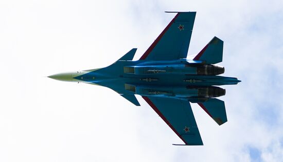 Russia WWII Victory Parade Rehearsal