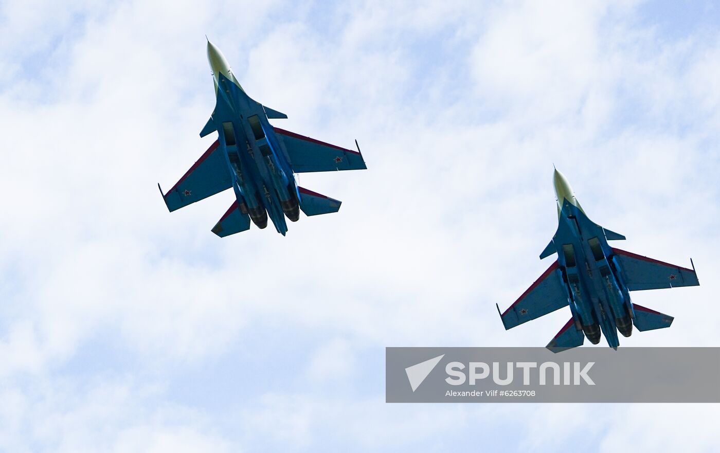Russia WWII Victory Parade Rehearsal