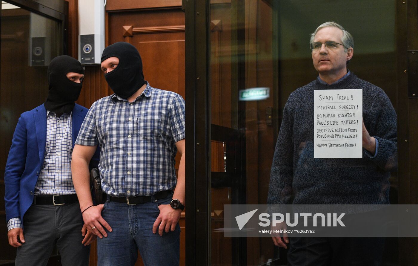 Russia Paul Whelan Court