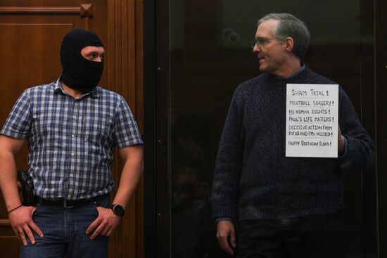 Russia Paul Whelan Court