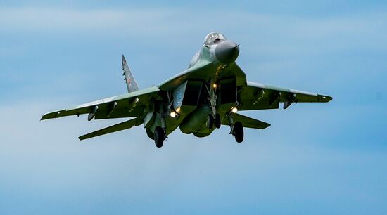Russia WWII Victory Parade Rehearsal