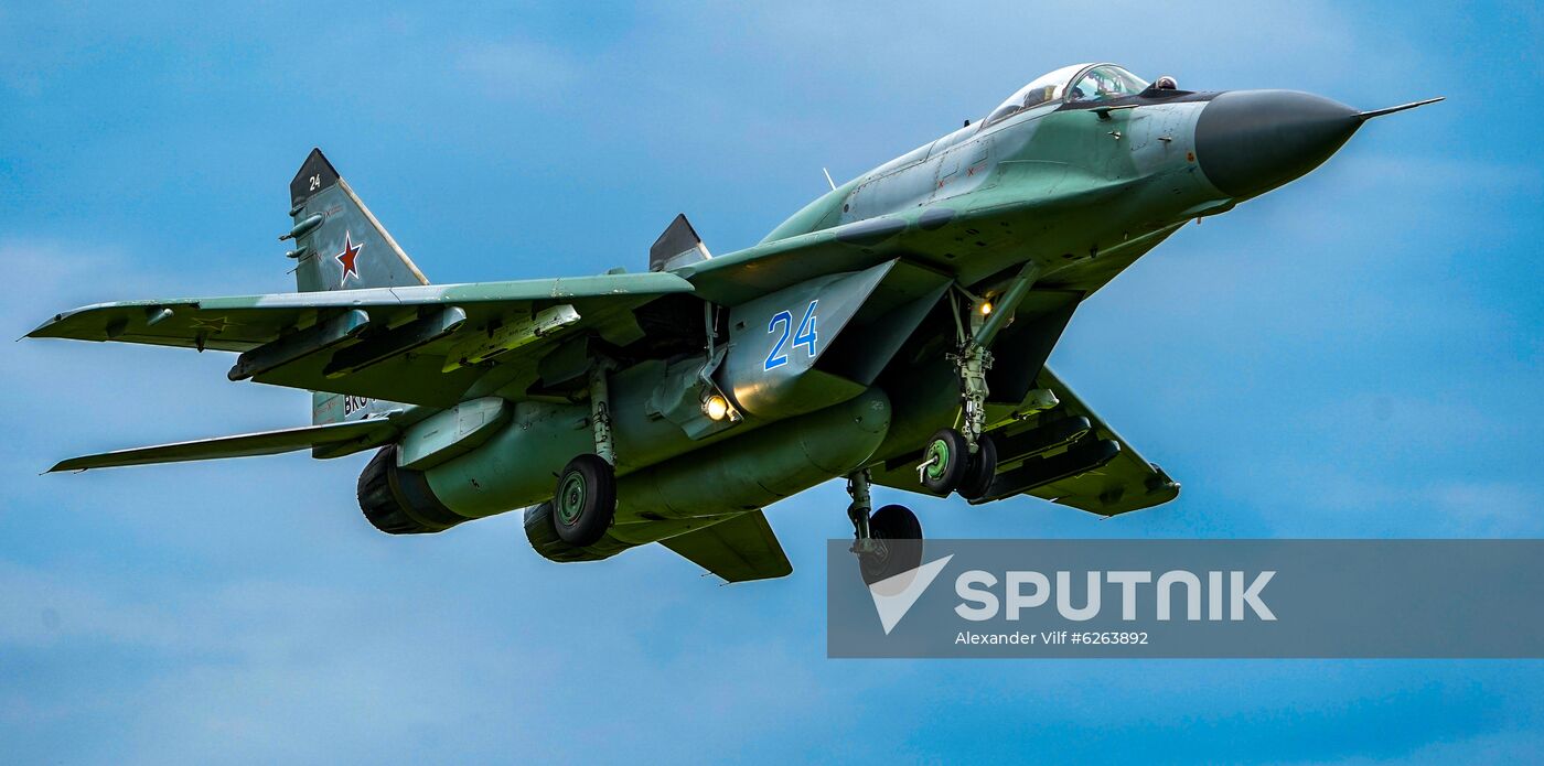 Russia WWII Victory Parade Rehearsal