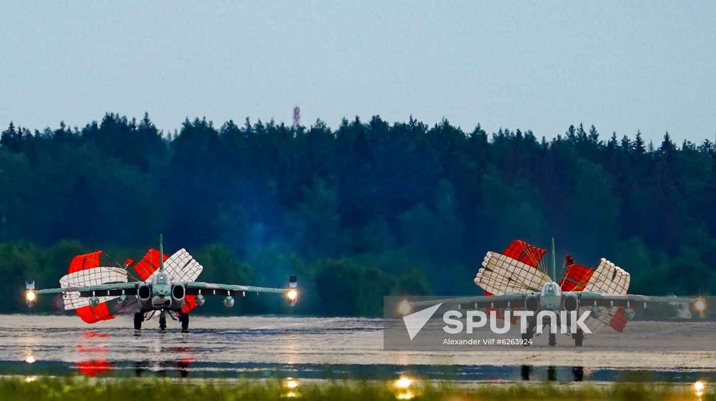 Russia WWII Victory Parade Rehearsal