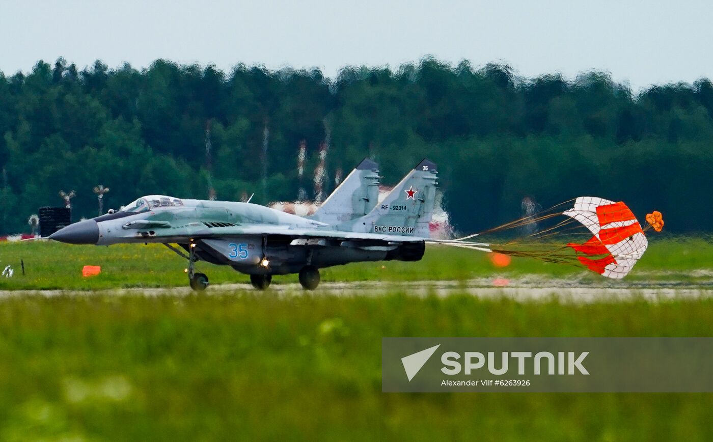 Russia WWII Victory Parade Rehearsal