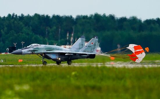 Russia WWII Victory Parade Rehearsal