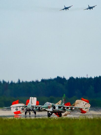 Russia WWII Victory Parade Rehearsal