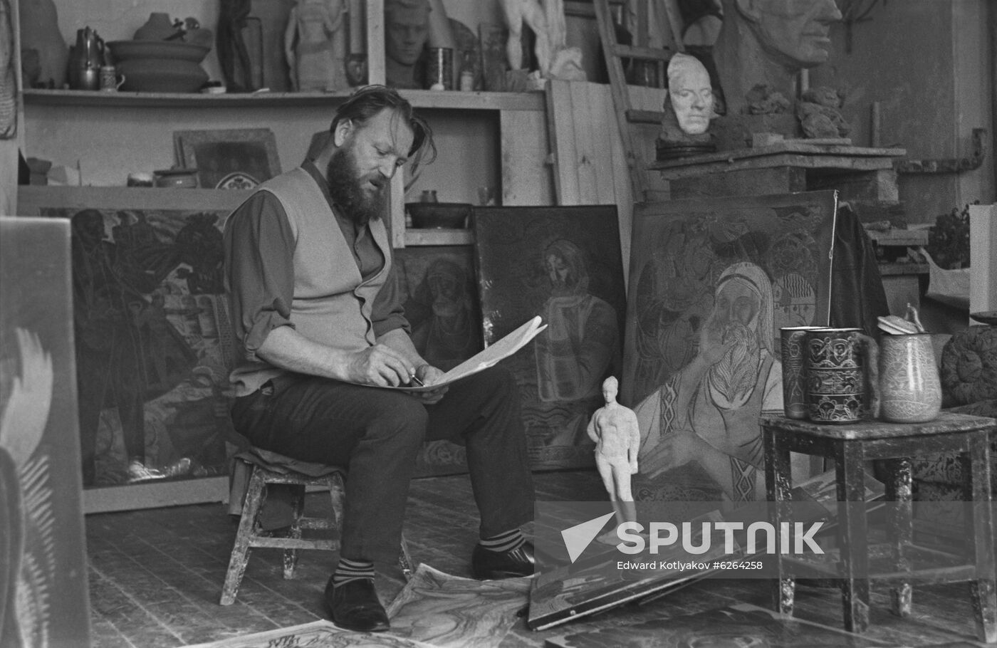 Soviet artist Stepan Kolyupanov